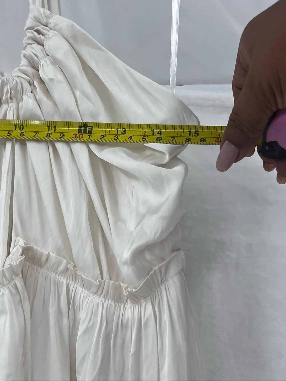 J. Crew White Chemise A0178
